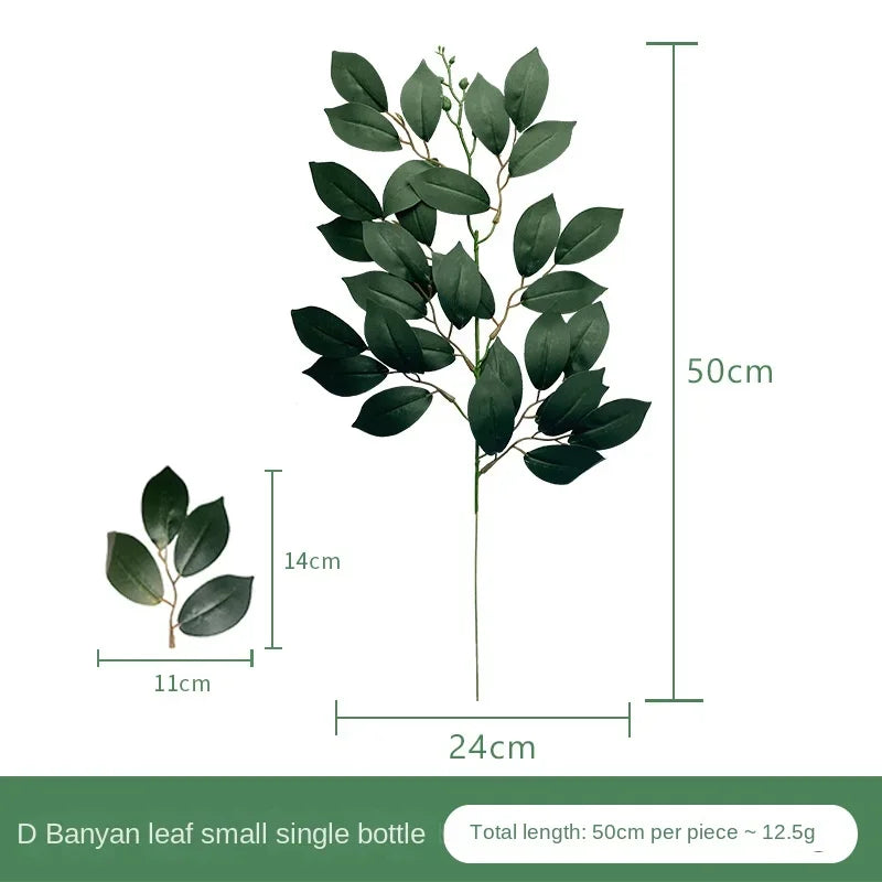 Realistic Artificial Eucalyptus Arrangement – Lush Greenery for Home Decor, Weddings & Floral Accents