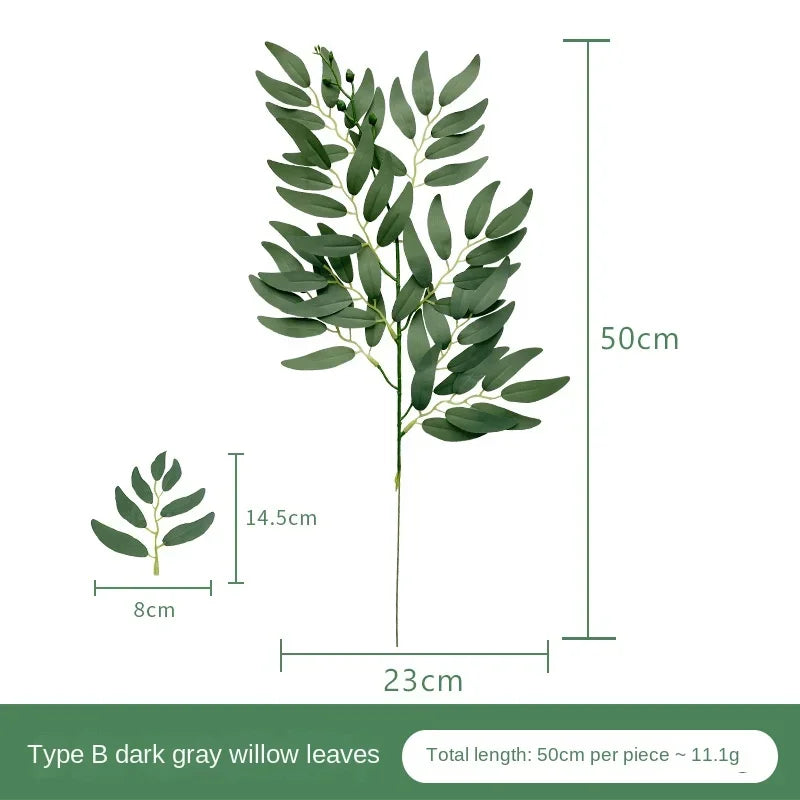 Realistic Artificial Eucalyptus Arrangement – Lush Greenery for Home Decor, Weddings & Floral Accents