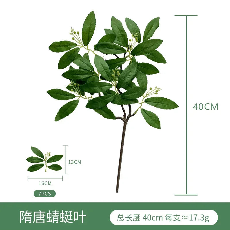Realistic Artificial Eucalyptus Arrangement – Lush Greenery for Home Decor, Weddings & Floral Accents