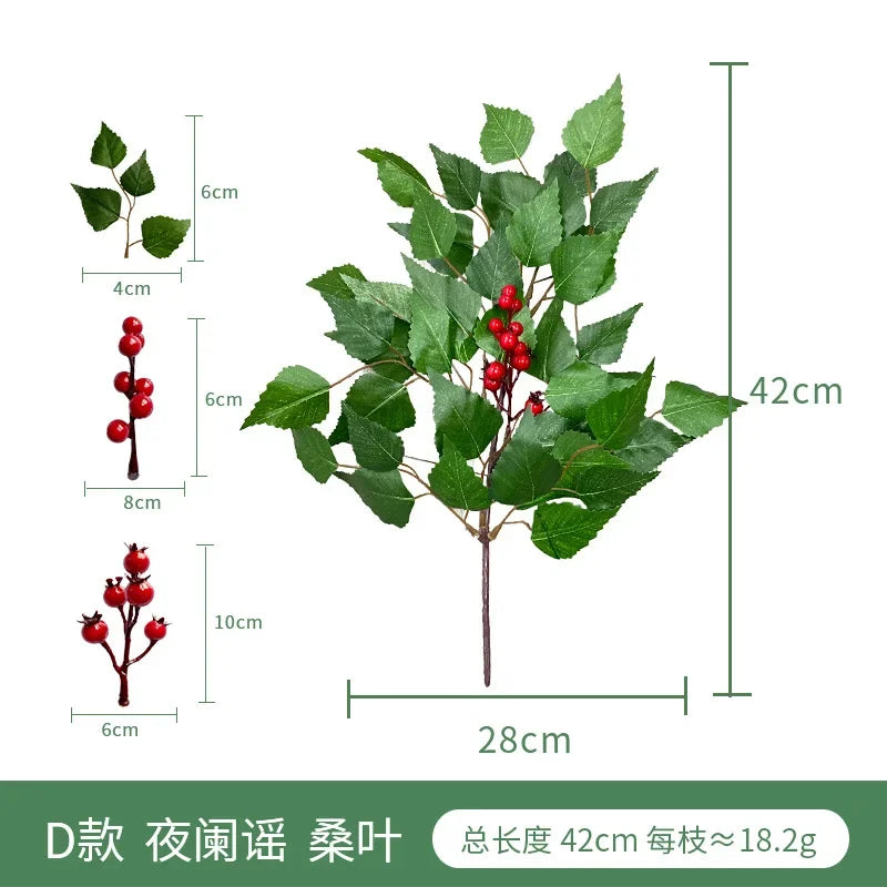 Realistic Artificial Eucalyptus Arrangement – Lush Greenery for Home Decor, Weddings & Floral Accents