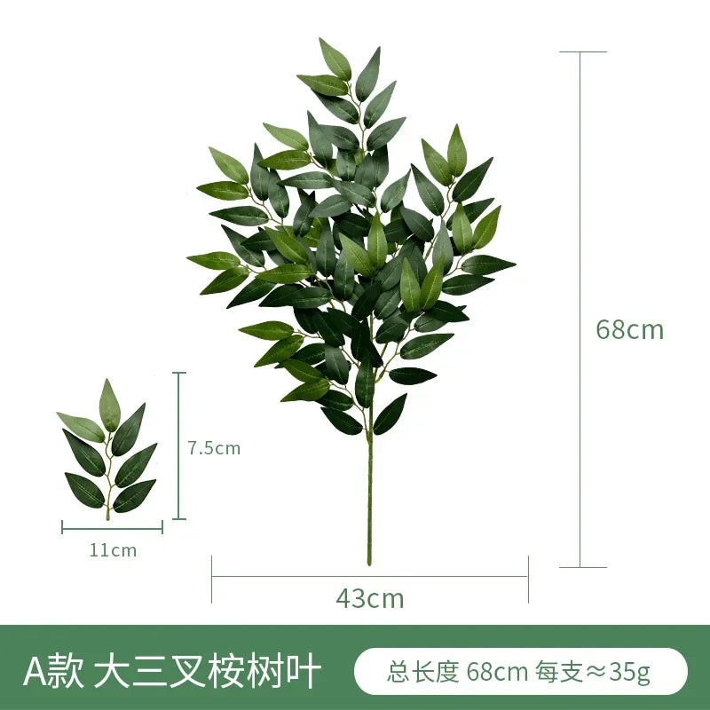 Realistic Artificial Eucalyptus Arrangement – Lush Greenery for Home Decor, Weddings & Floral Accents