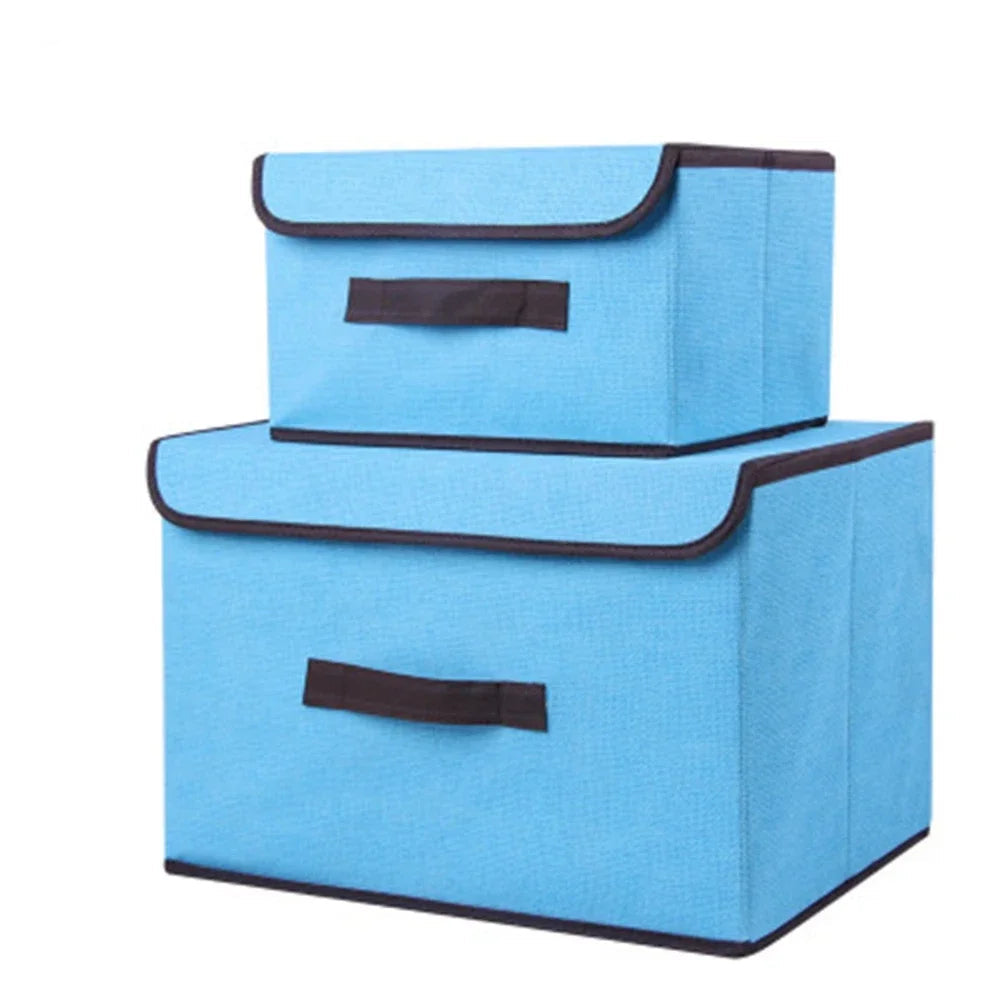 Foldable Fabric Wardrobe Storage Box