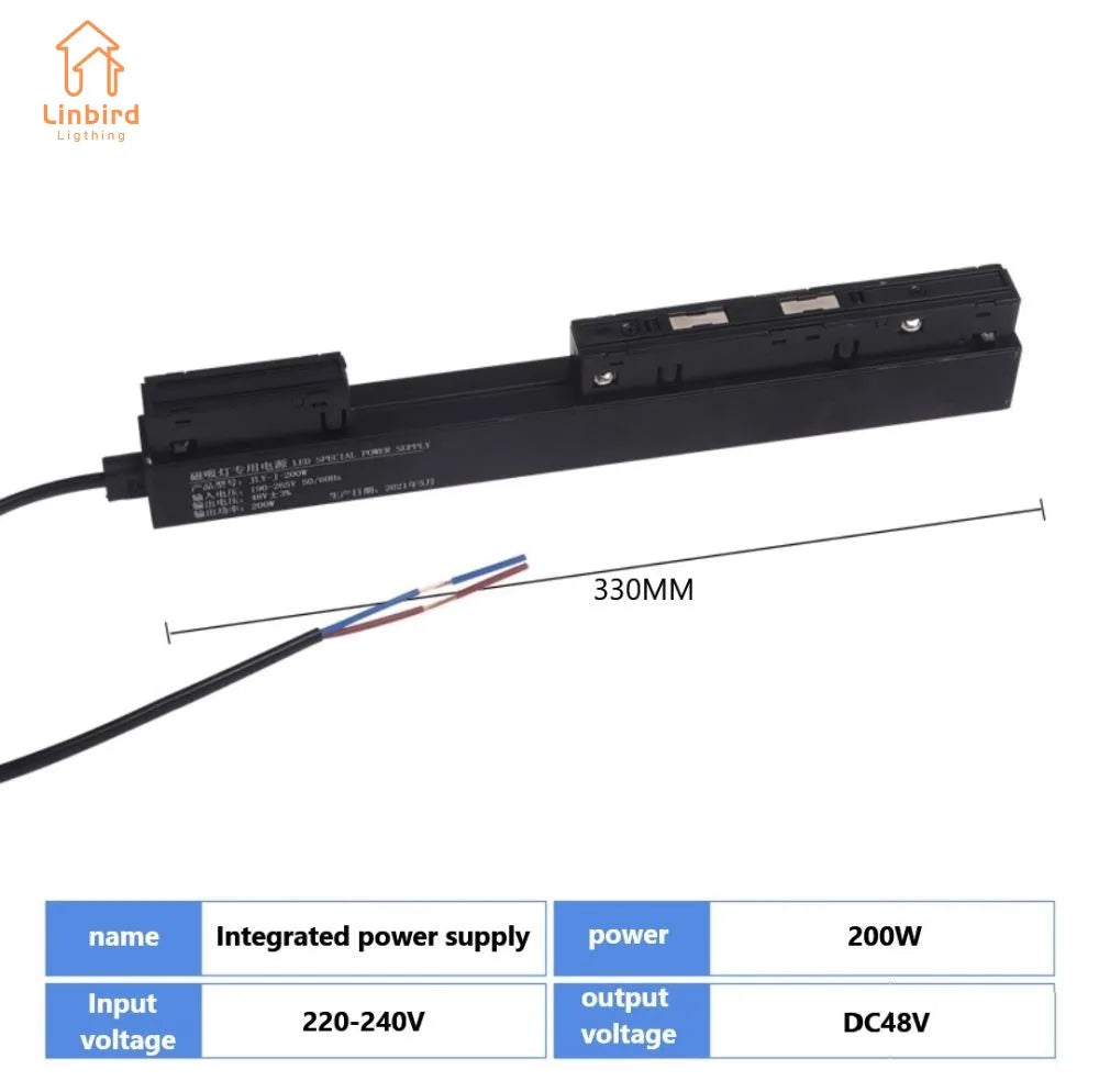 Smart Magnetic Track Rail Lighting System – Modern Flexible LED Spotlights, DC48V Ceiling Light for Indoor & Smart Home Use