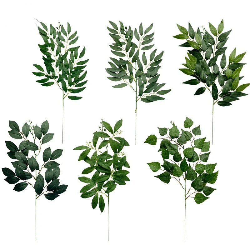 Realistic Artificial Eucalyptus Arrangement – Lush Greenery for Home Decor, Weddings & Floral Accents