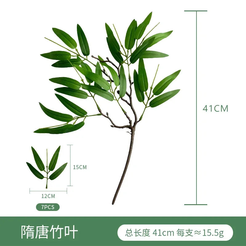 Realistic Artificial Eucalyptus Arrangement – Lush Greenery for Home Decor, Weddings & Floral Accents