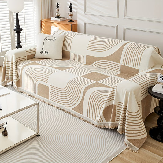 Bohemian Sofa Cover, Furniture Protective Cover, Home Decor