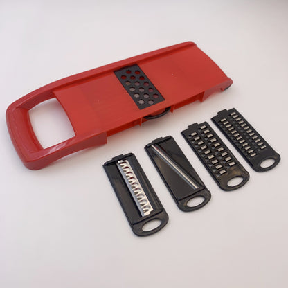 Multifunction Manual Vegetable Chopper and Slicer with Container