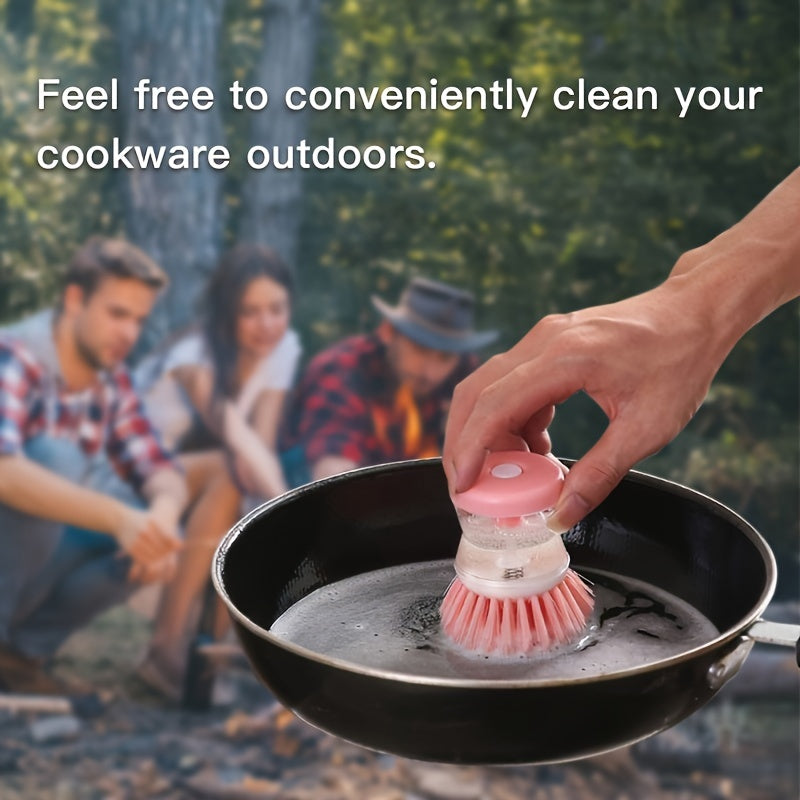 Kitchen Pot Dishwashing Cleaning Brush