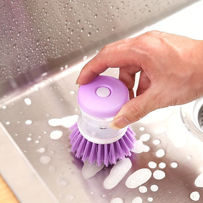 Kitchen Pot Dishwashing Cleaning Brush