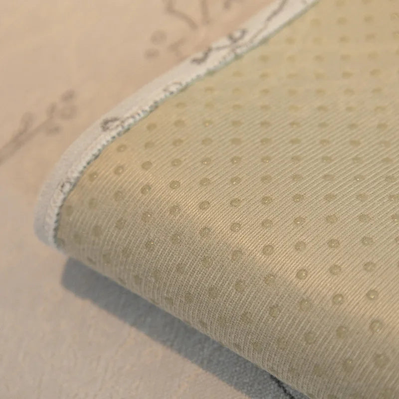 Nordic Chenille Sofa Cover. Floral Jacquard Anti Slip Design