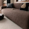Bohemian Solid Color Geometric Pattern Elastic Sofa Slipcover Customizable Factory Wholesale Pet-Friendly Protector for Living
