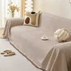 Anti Slip Cotton Sofa Cover Modern Four Season Washable Design