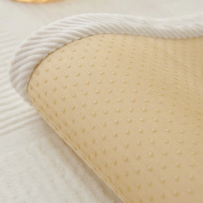 Embroidered Anti Slip Sofa Cover All Season Soft Comfort Fit
