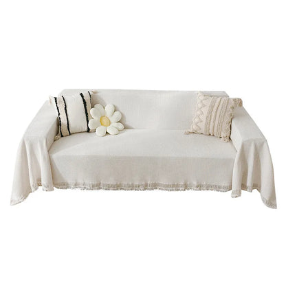 Anti Slip Cotton Sofa Cover Modern Four Season Washable Design