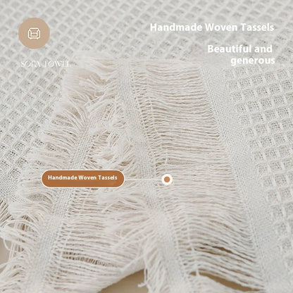 Anti Slip Cotton Sofa Cover Modern Four Season Washable Design