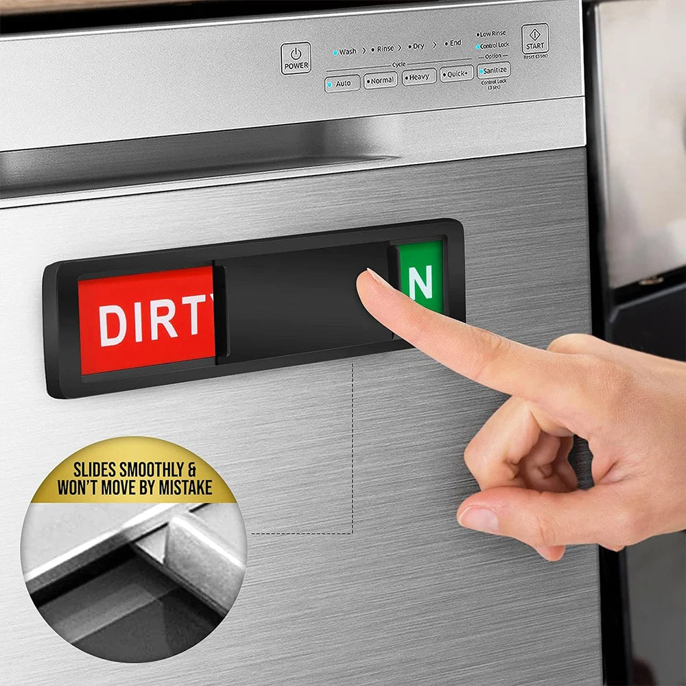 Dishwasher Status Magnet – Clean & Dirty