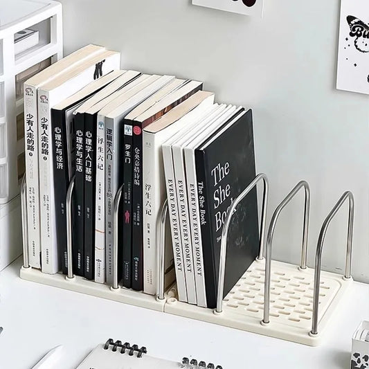 Modern Minimalist Desktop Bookshelf Organizer