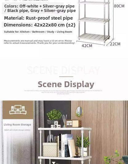 Multi-Tier Slim Storage Rack