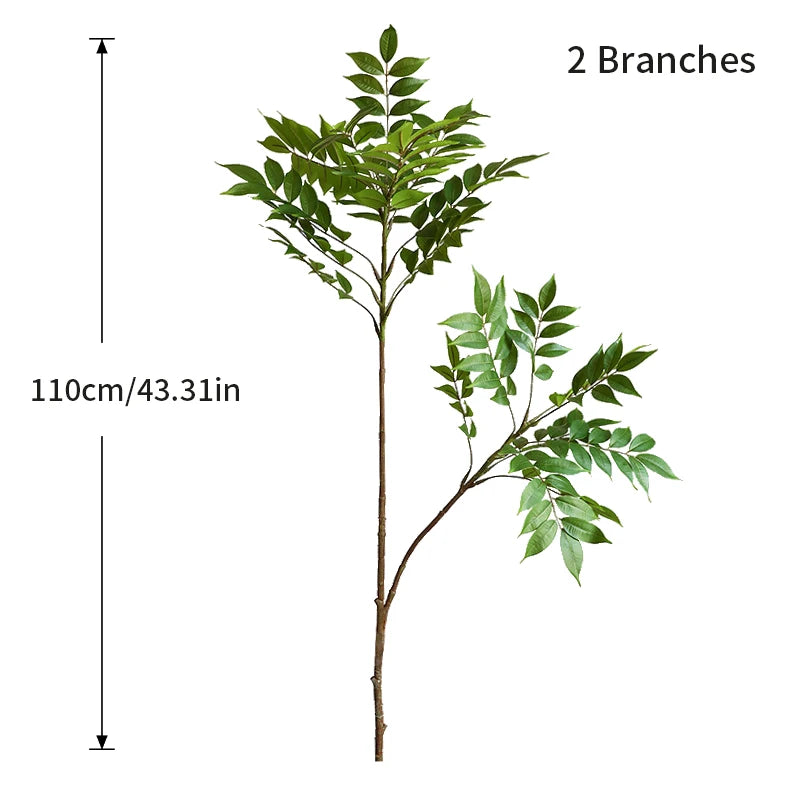 Lifelike Artificial Ficus Tree Branch