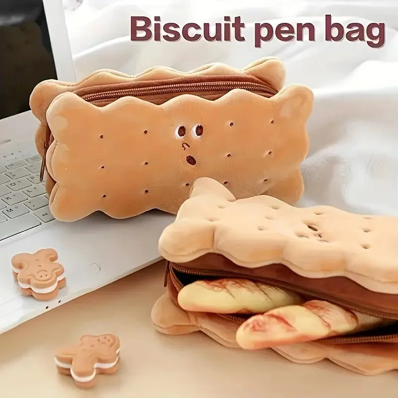 Soft Plush Multi-Purpose Pencil Case