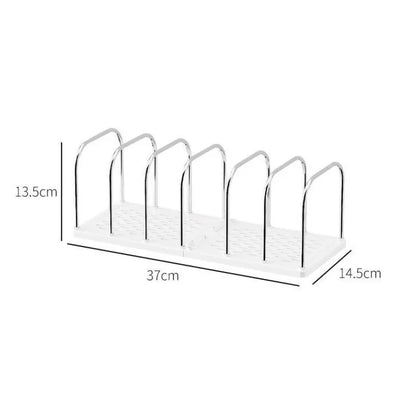 Modern Minimalist Desktop Bookshelf Organizer
