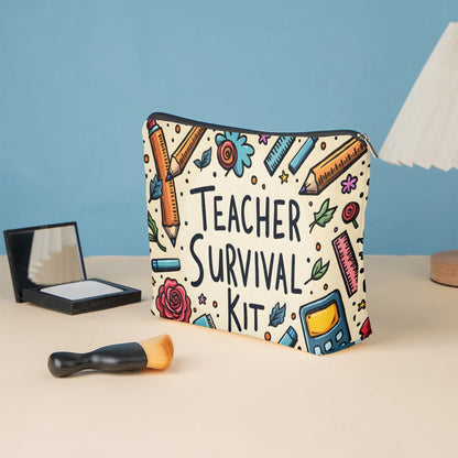 Teacher Survival Kit Zipper Pouch