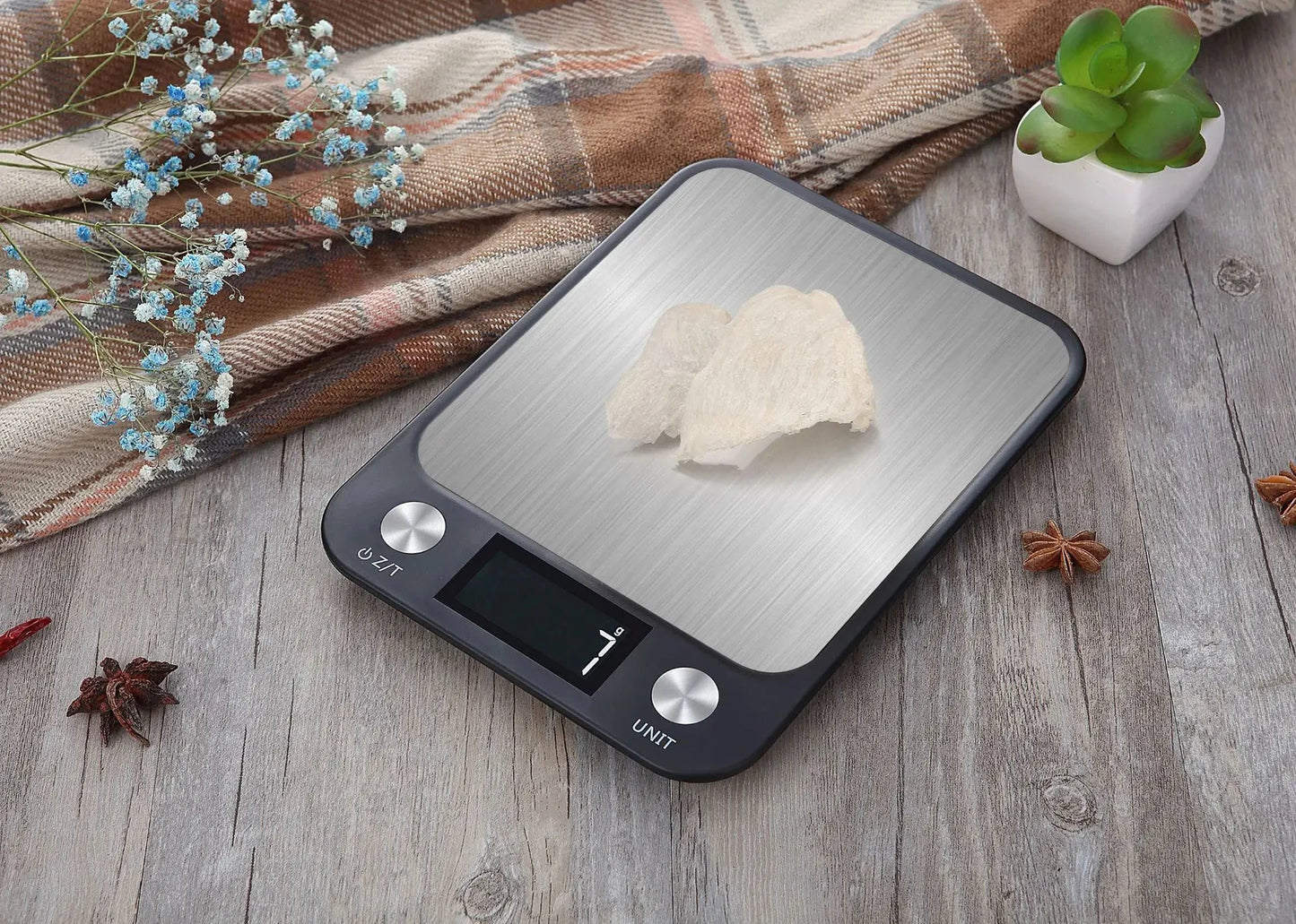 Smart Digital Kitchen Scale – Precision Weighing for Food, Coffee & Baking