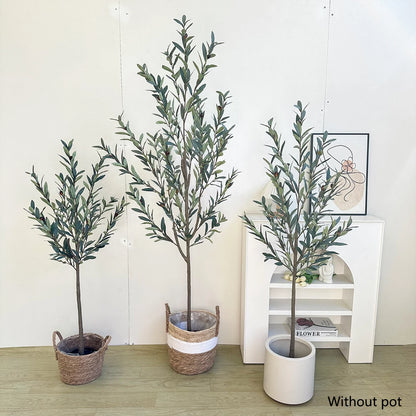 Realistic Artificial Olive Tree for Elegant Home Decor