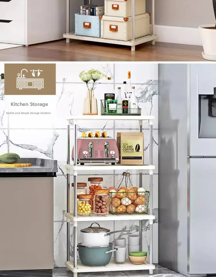 Multi-Tier Slim Storage Rack