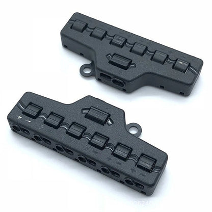 1pc Model Train Lighting Distribution Hub – 3/6-Port Power Splitter for SMD LED Miniature DC Lighting Systems