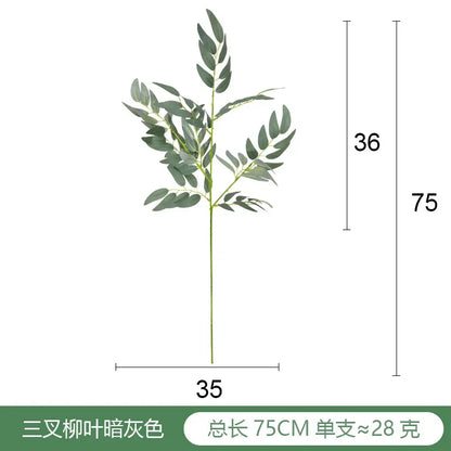 Realistic Artificial Eucalyptus Arrangement – Lush Greenery for Home Decor, Weddings & Floral Accents