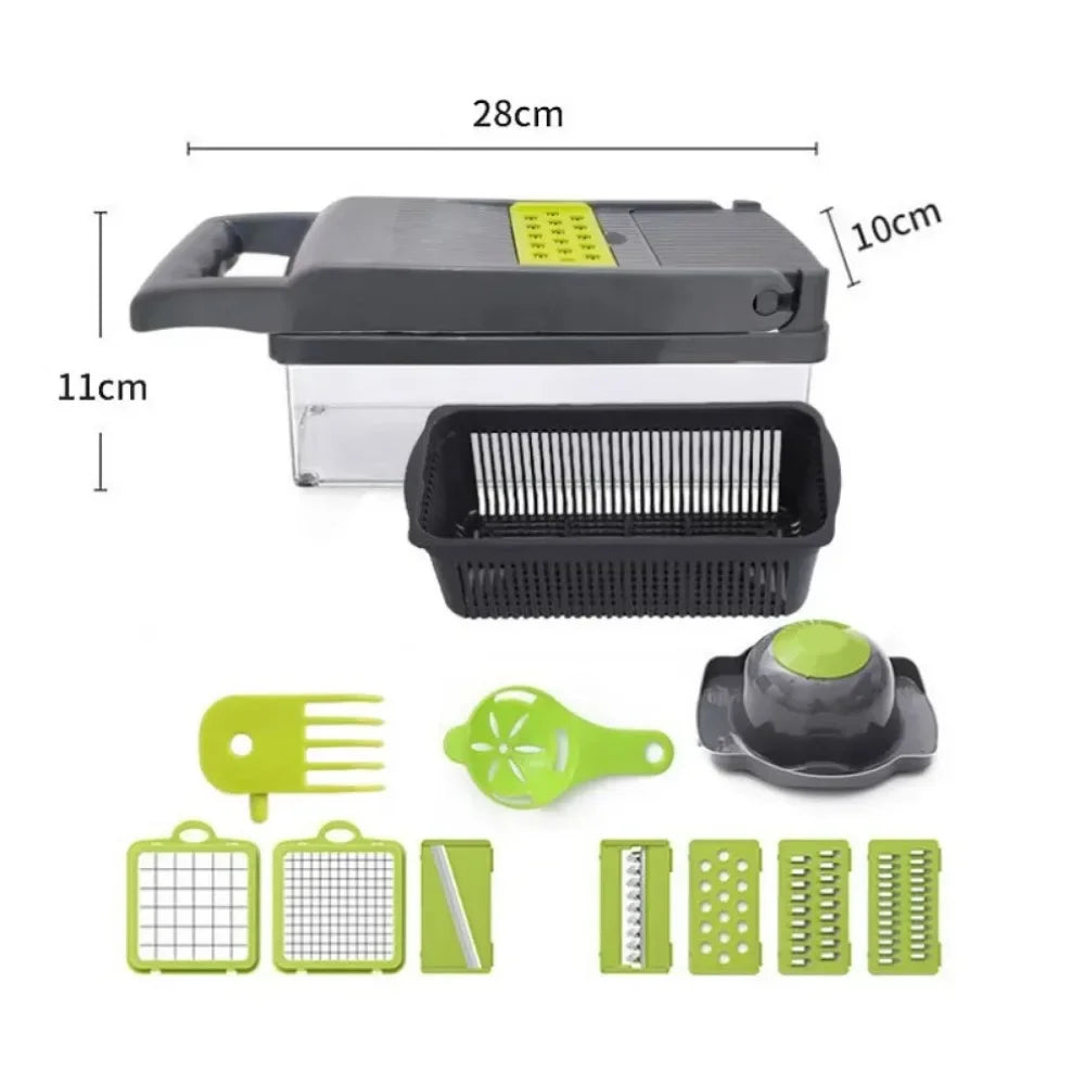 14 in 1 Multifunction Vegetable Chopper and Slicer