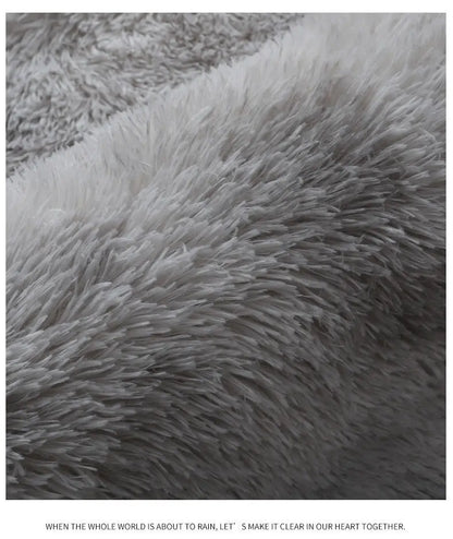 Kids Carpet Girl Rainbow Colors Carpets For Living Room Large Push Soft Bedroom Rugs Bedside Children's Room Floor Cute Mats