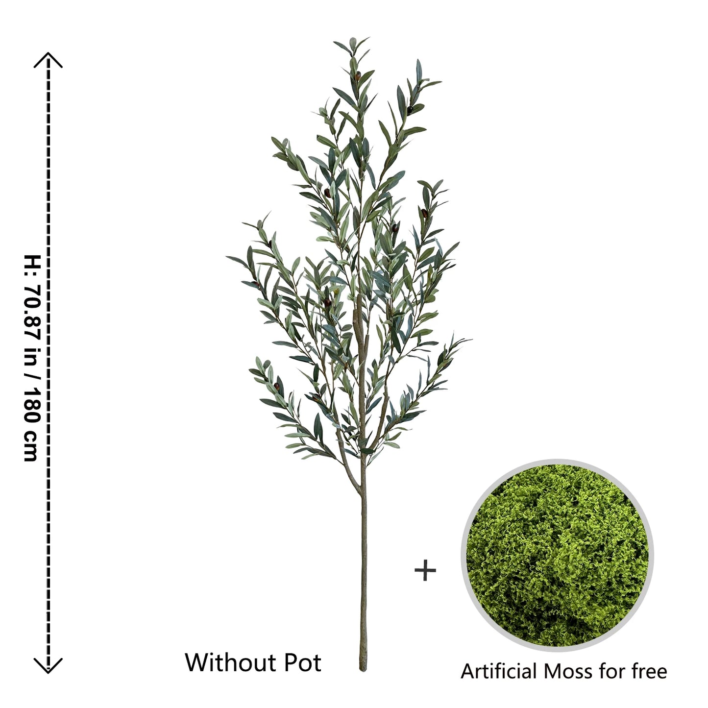 Realistic Artificial Olive Tree for Elegant Home Decor