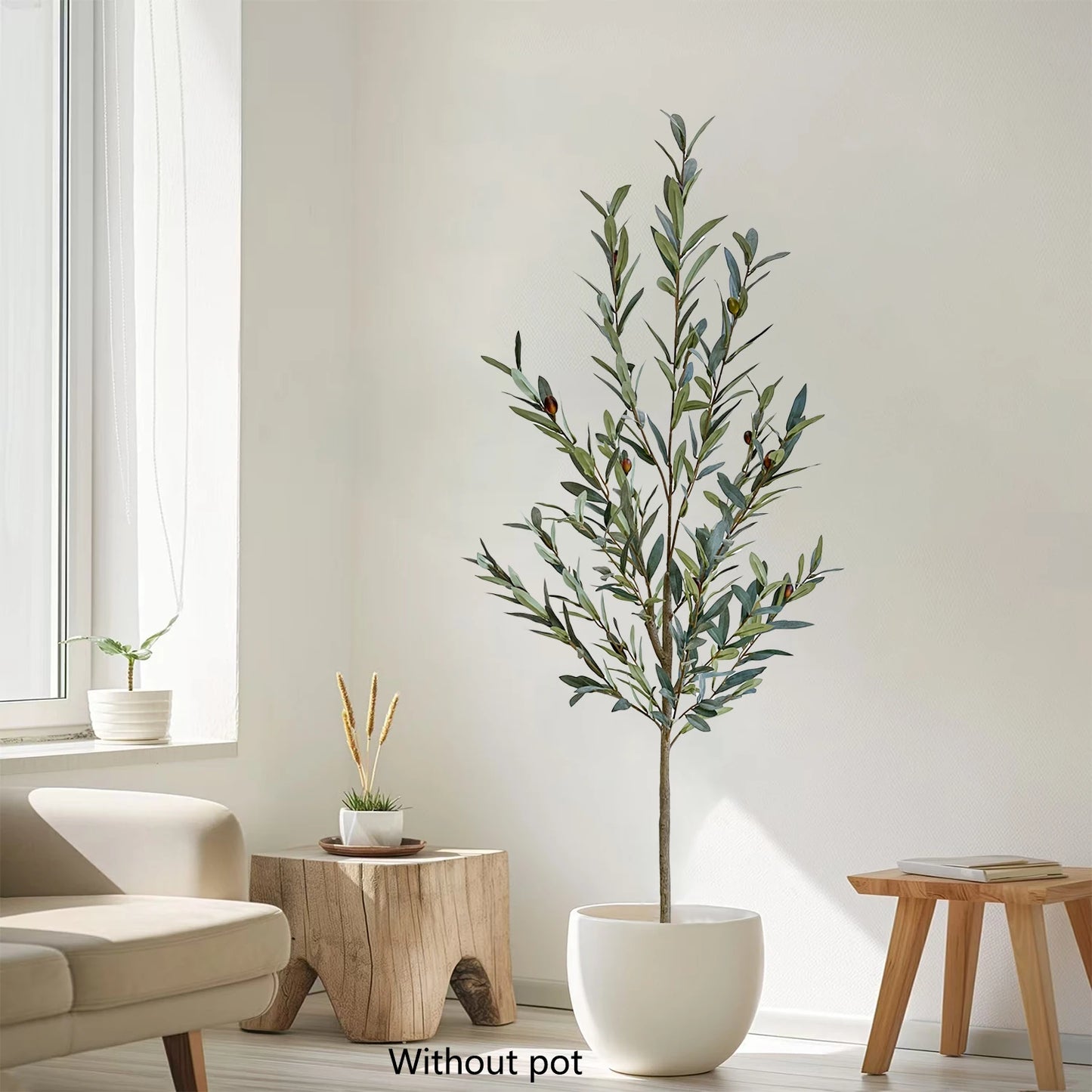 Realistic Artificial Olive Tree for Elegant Home Decor