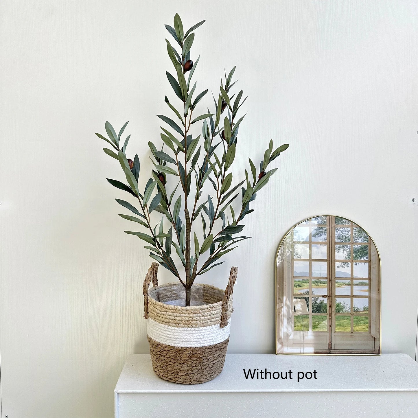 Realistic Artificial Olive Tree for Elegant Home Decor