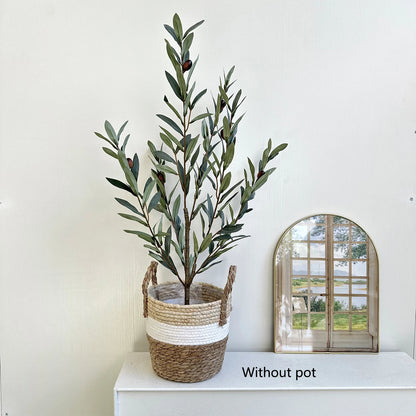 Realistic Artificial Olive Tree for Elegant Home Decor