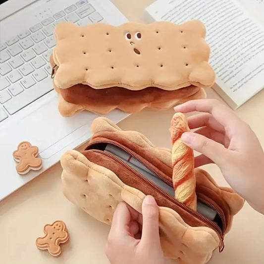 Soft Plush Multi-Purpose Pencil Case