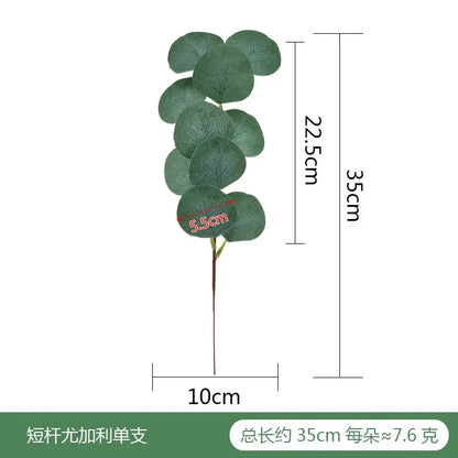 Realistic Artificial Eucalyptus Arrangement – Lush Greenery for Home Decor, Weddings & Floral Accents