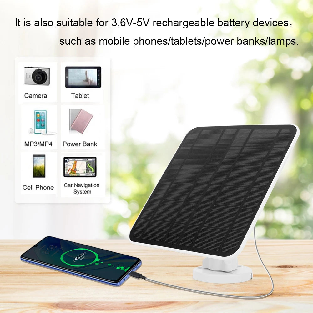 6W Adjustable Solar Charger for EufyCam