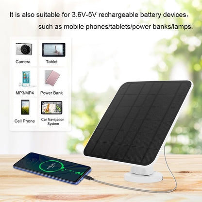 6W Adjustable Solar Charger for EufyCam