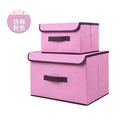 Foldable Fabric Wardrobe Storage Box