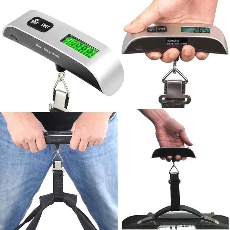 Portable Digital Hanging Scale – Precise Weighing for Kitchen, Luggage & Travel
