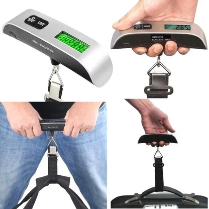 Portable Digital Hanging Scale – Precise Weighing for Kitchen, Luggage & Travel
