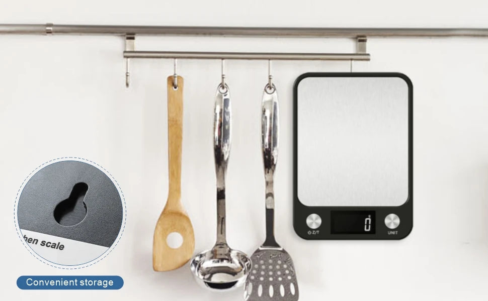 Smart Digital Kitchen Scale – Precision Weighing for Food, Coffee & Baking