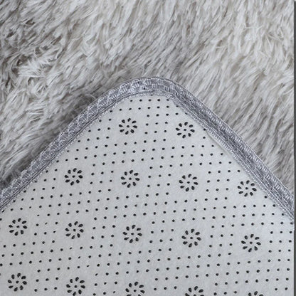 VIKAMA Nordic Plush Bedside Rug - Soft Living Room Floor Mat