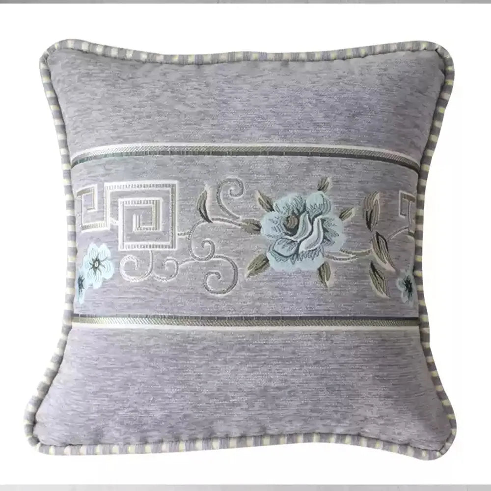 Cozy Chenille Jacquard Throw Cushion