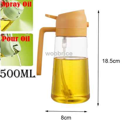 2-in-1 Oil Sprayer & Dispenser – 500ml