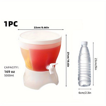 Large Capacity Beverage Dispenser 4.9L Heavy Duty Drink Server